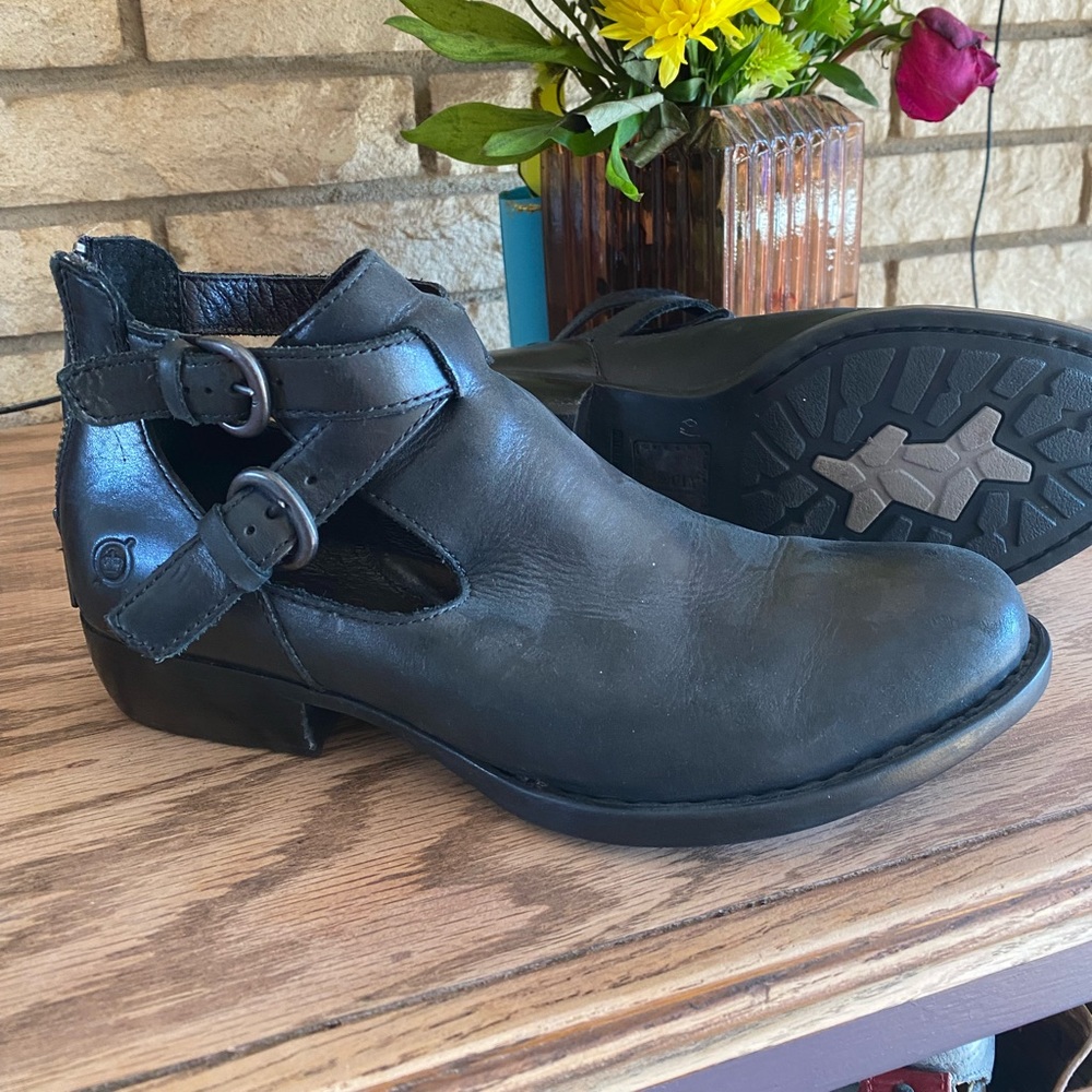 Born Leather Booties